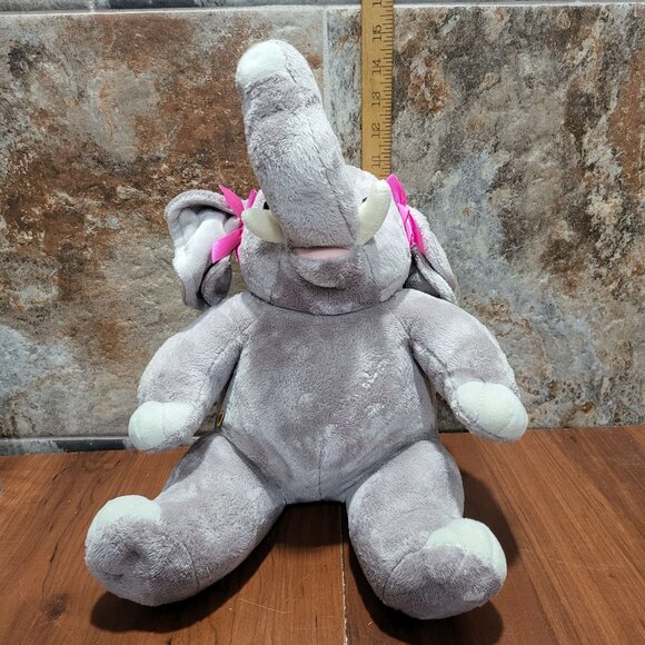 Build A Bear Workshop Elephant Plush Stuff Animal - Picture 8 of 12